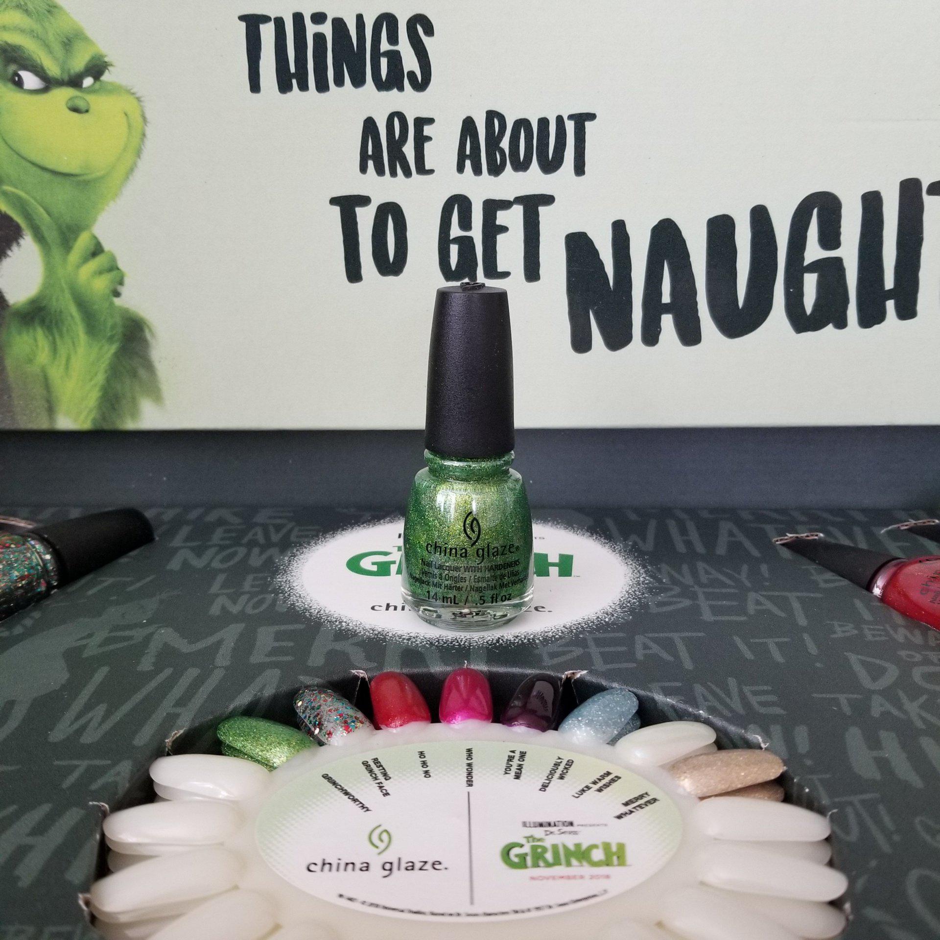 China Glaze Nail Lacquer - Grinchworth, 0.5 Ounce (#84326)