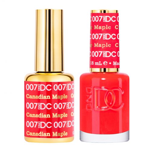 DND DC Professional Gel Polish Duo - Canadian Maple Shade #007