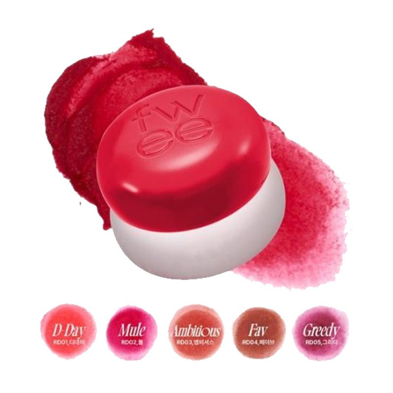 5g Fwee Lip and Cheek Blurry Pudding Pot for Natural and Smooth Makeup