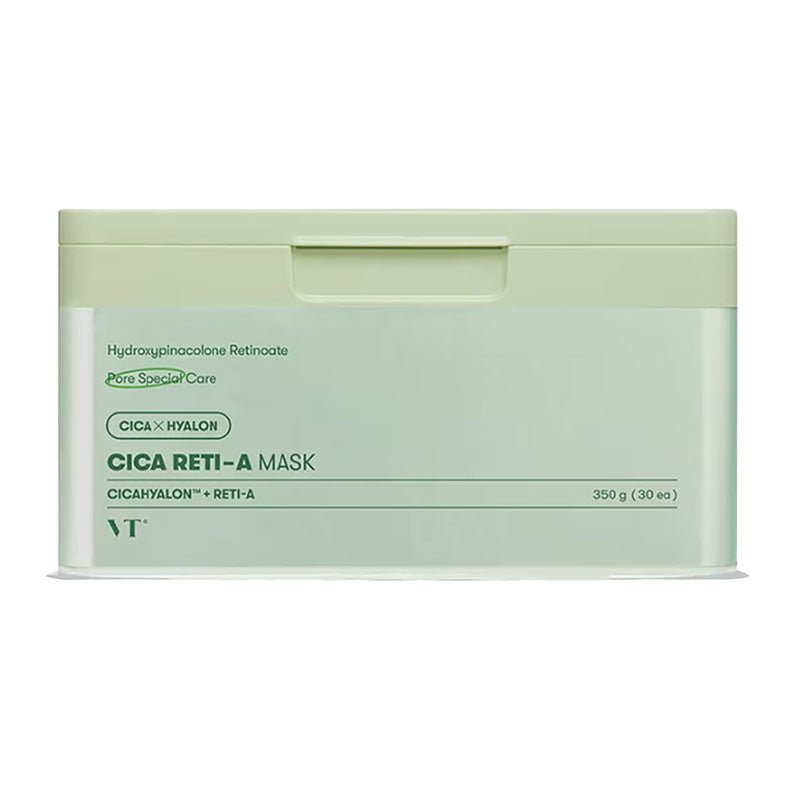 VT Cosmetics Cicaplast Retinol A Facial Sheet Mask Set with 30 Pieces