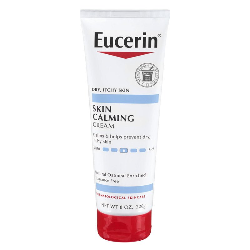 Daily Skin Calming Itch - Relieving Moisturizing Cream, 226g (8oz) for Soothing Dry Skin