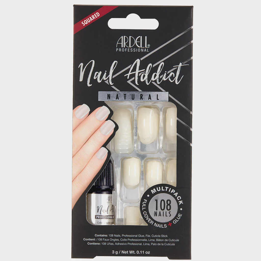 Ardell Natural Ballerina Press - on Nails Multipack #63858 for Nail Addicts