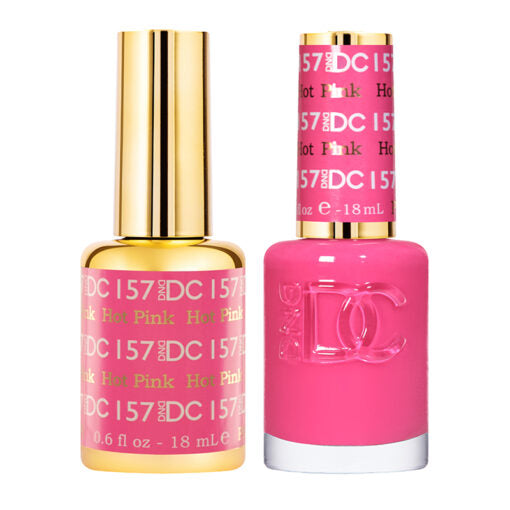 DND DC Gel Polish Set in Stunning Hot Pink Color #157