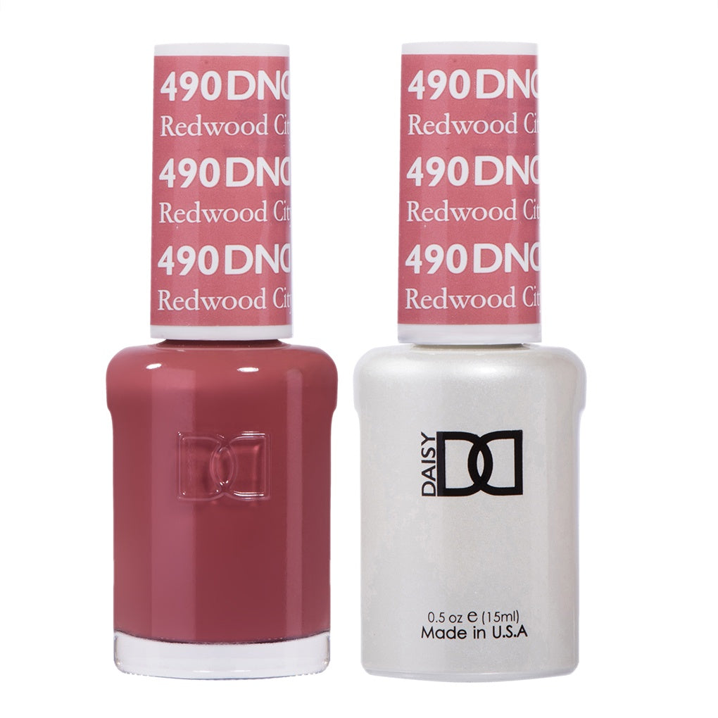 DND Duo Gel Polish and Lacquer - Redwood City Shade #490