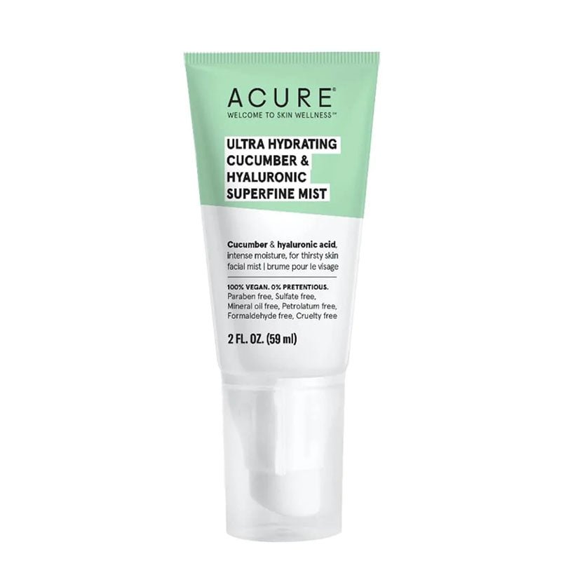 59ml ACURE Superfine Mist: Ultra-Hydrating Cucumber & Hyaluronic Blend