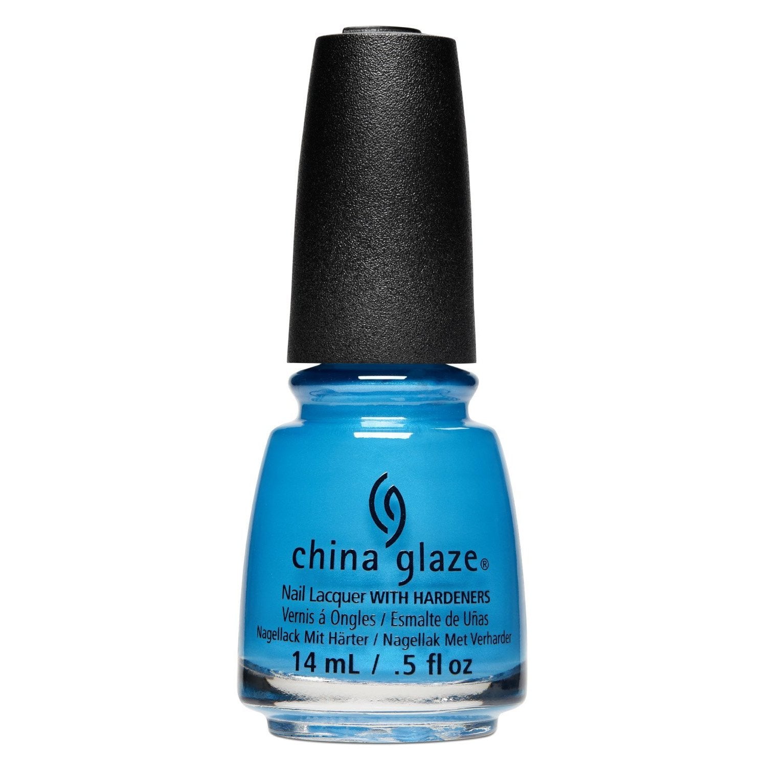China Glaze Aqua Shimmer Lacquer - I Truly Azure You, 0.5 oz #80016