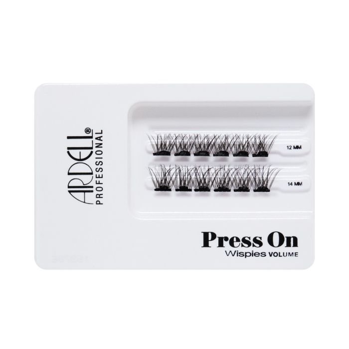 Ardell Mini Wispies Volume Press - On Eyelash Extensions, Pack of 12 Pieces, Product Code #38605