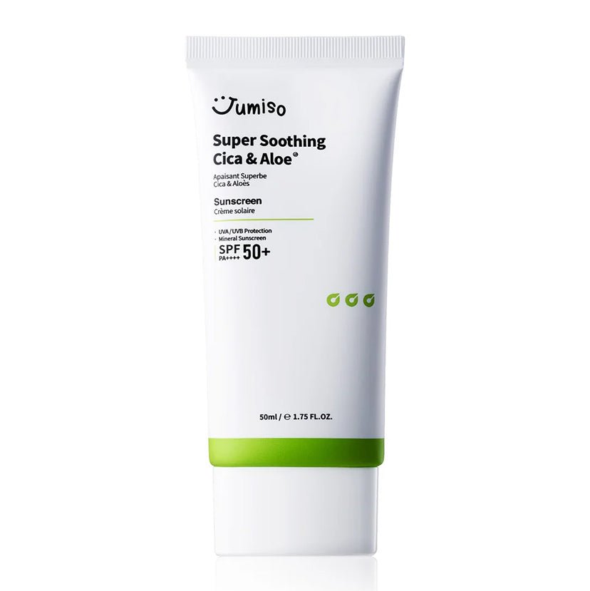 50ml Jumiso Super Soothing Sunscreen with Cica and Aloe
