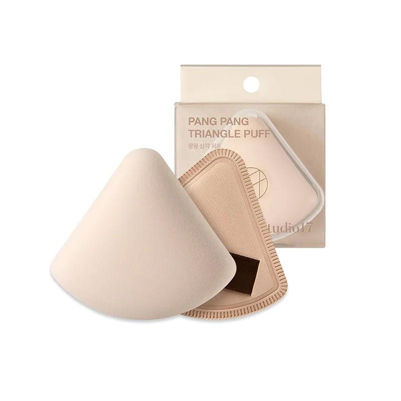 Studio 17 Super Soft Thick Triangle Makeup Puff for Even Application