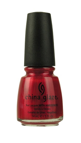 China Glaze Red Pearl Nail Lacquer, 0.5 Ounce (#77012)