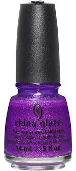 China Glaze 0.5 oz Neon Purple Shimmer Lacquer - We Got The Beet #83552