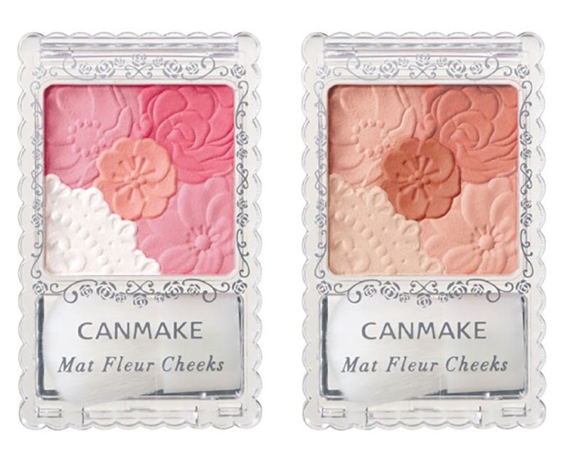 Canmake Matt Fleur Blush for Natural - Looking Cheeks