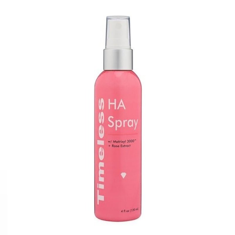 120ml Timeless Hydrating HA (Hyaluronic Acid) Matrixyl 3000 & Rose Facial and Body Spray