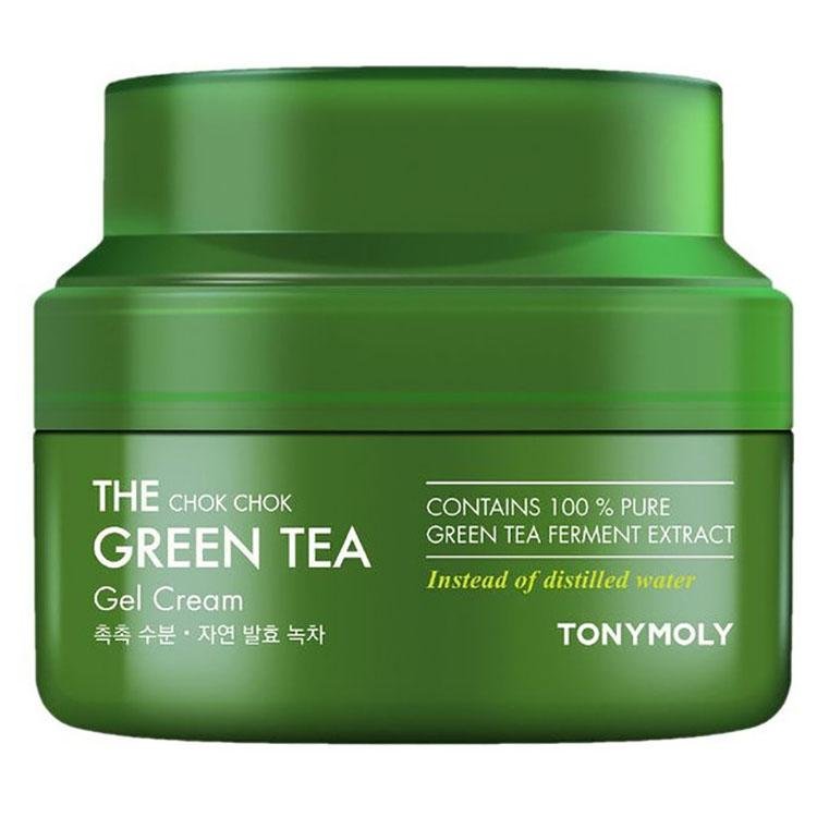 Tony Moly's Hydrating Green Tea Gel Cream for Sensitive Skin