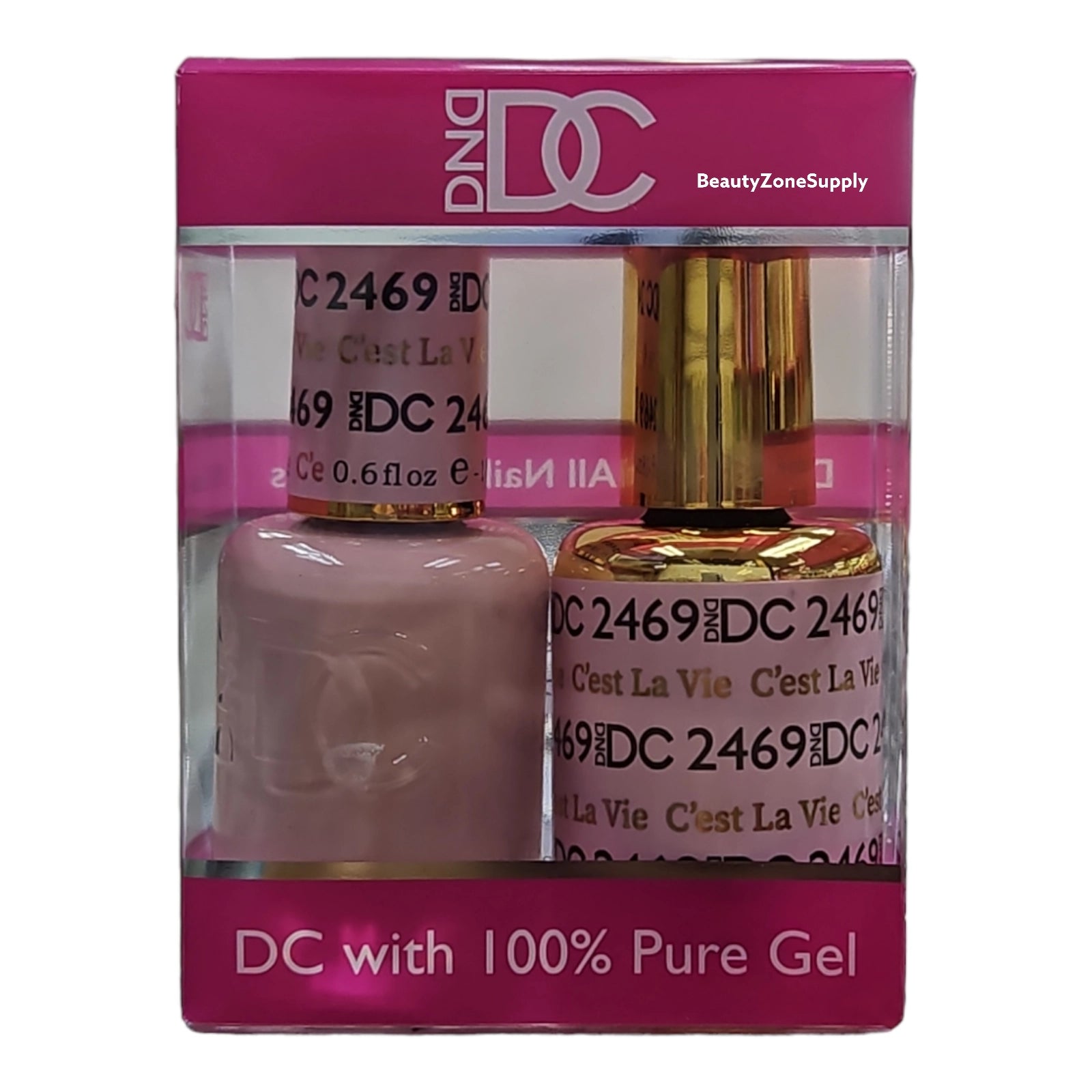 DND DC 2023 Sheer Duo Gel & Lacquer - C'est La Vie #2469