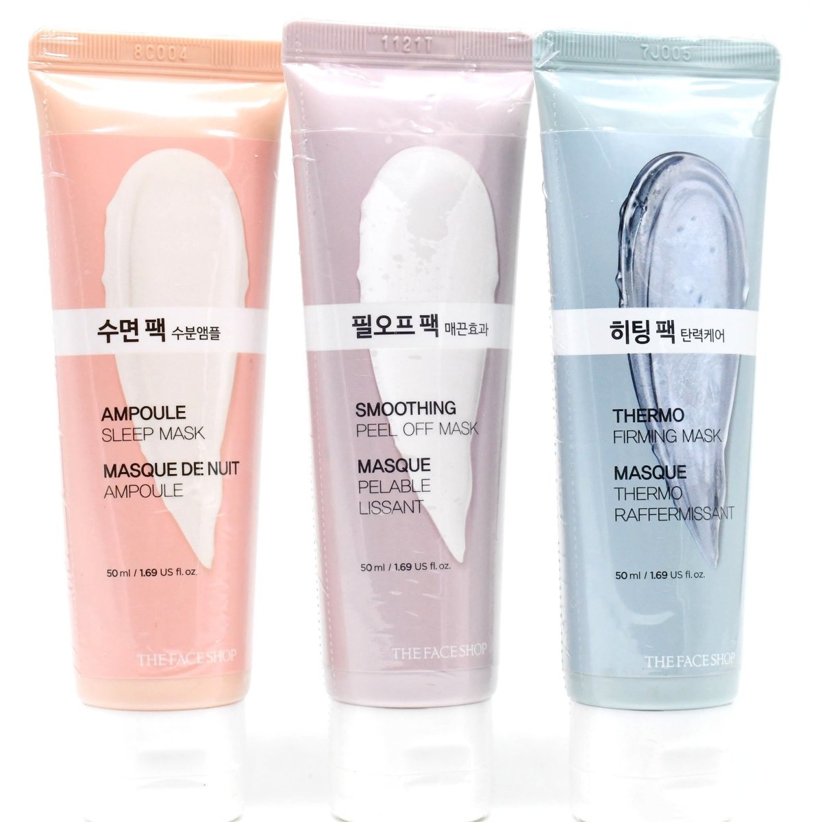 50ml Baby-Friendly Facial Mask Set for Various Skin Care Needs