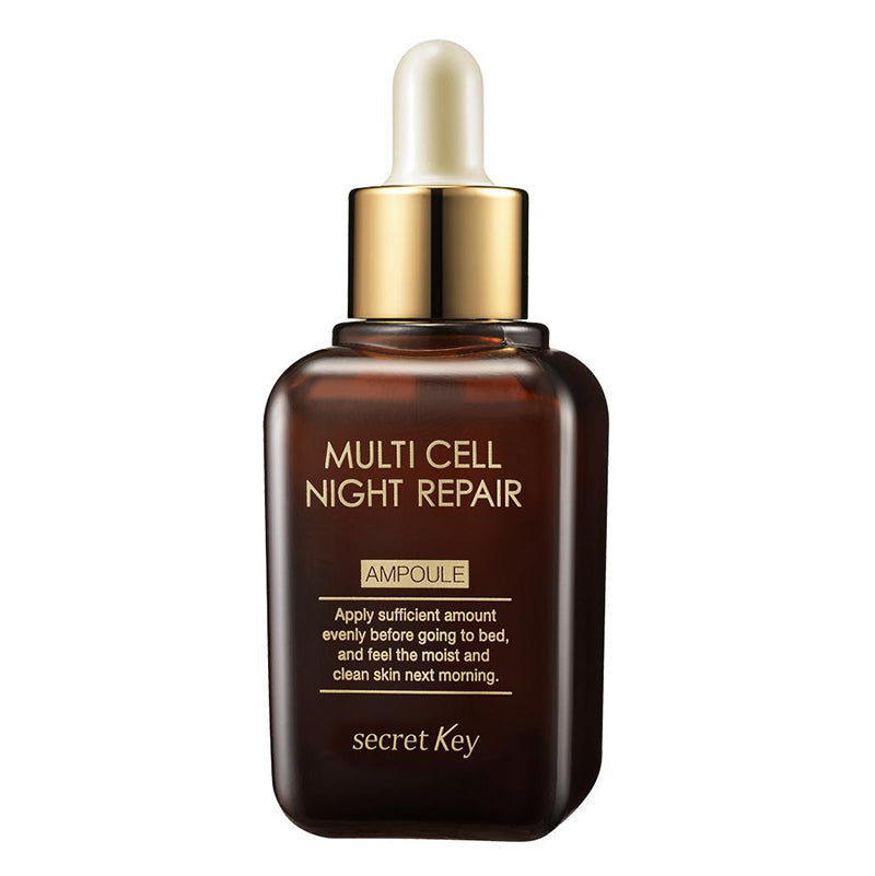 50ml Secret Key Multi - Cell Night - Time Skin Repair Ampoule for Hydration and Elasticity