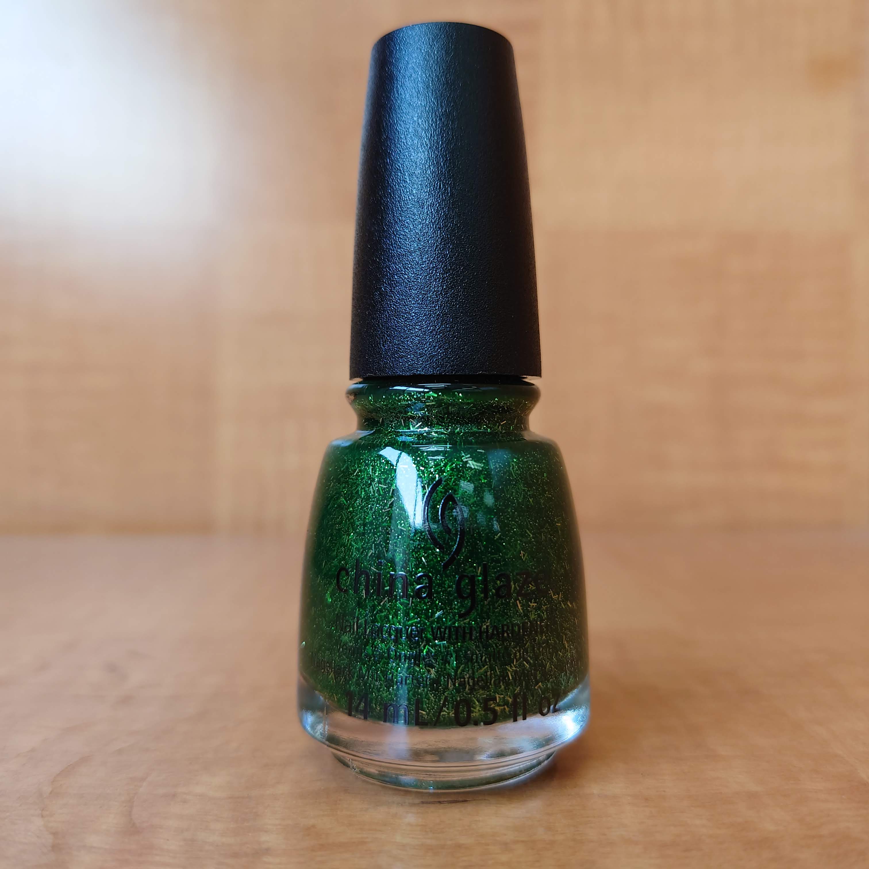 China Glaze 0.5oz Nail Lacquer - Celebri - tree #84956 from 2020 Holiday Collection