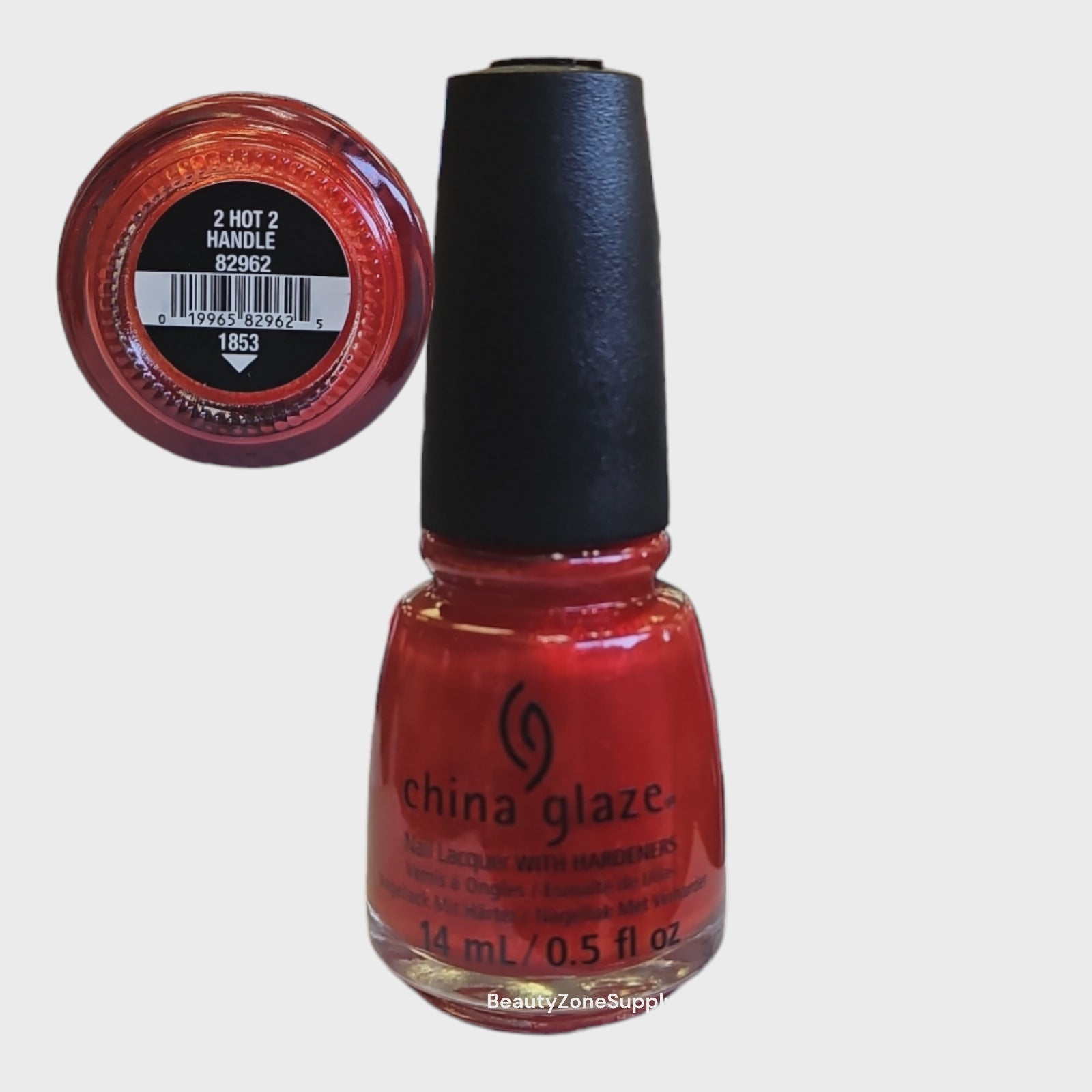 China Glaze 0.5 oz 2 Hot 2 Handle Professional Nail Polish #82962