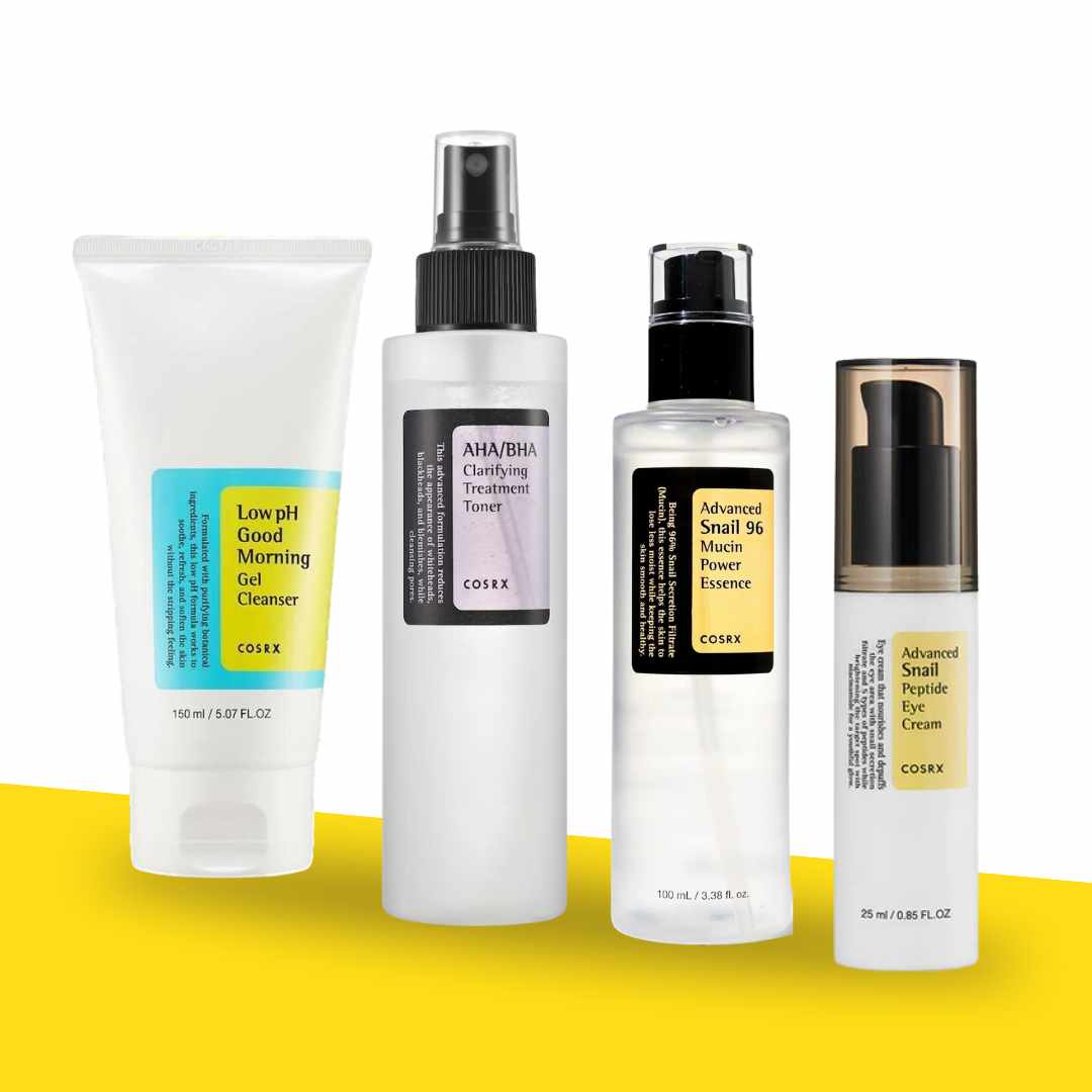 Cosrx Snail Mucin Kit for Dewy and Radiant Skin