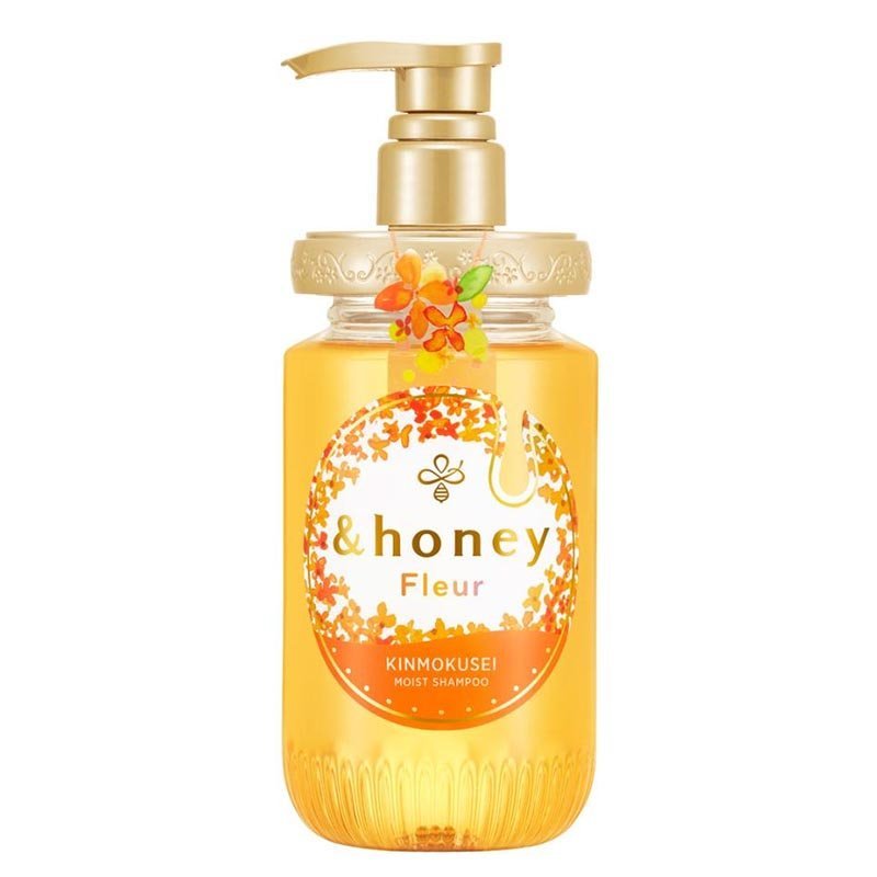 450ml Fleur Kinmokusei Moisturizing Shampoo for Soft and Silky Hair