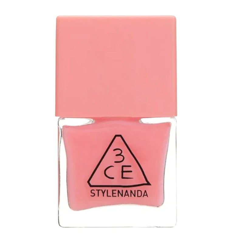 3CE High-Gloss and Long-Lasting Nail Lacquer with Vivid Colors