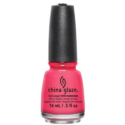 China Glaze 0.5 oz Shello Coralpink Jelly Lacquer #81319