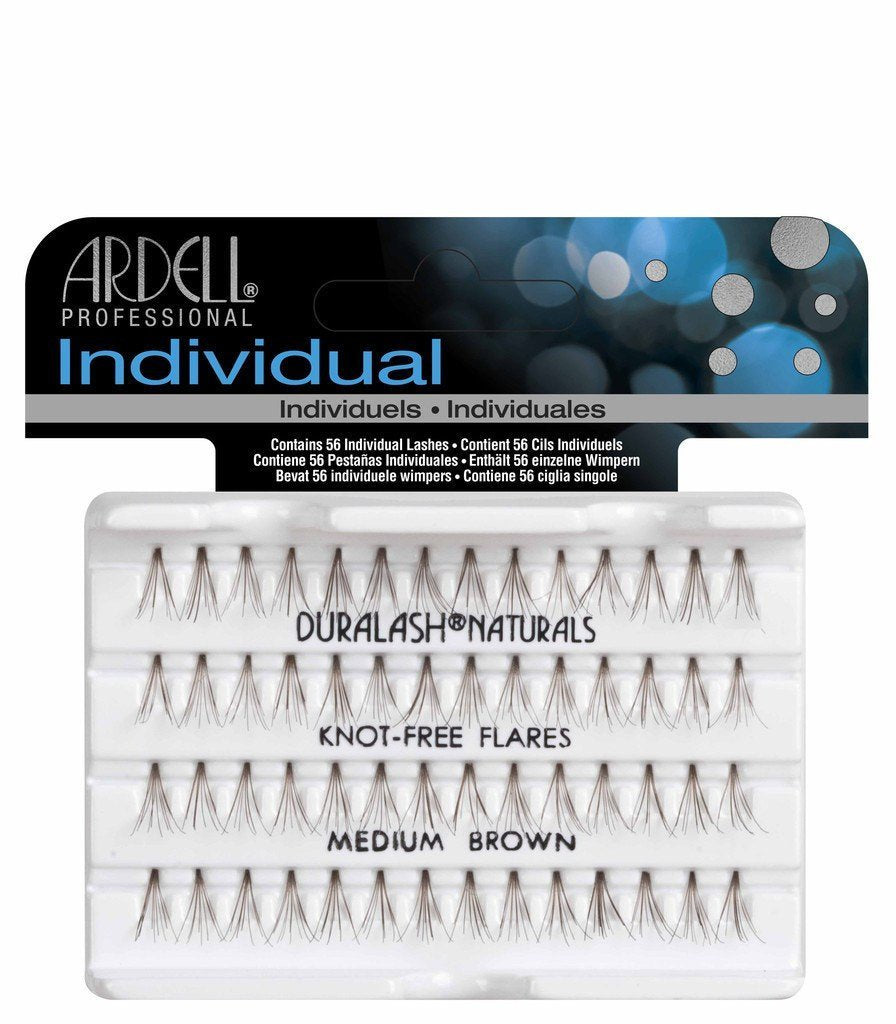 Ardell Individual Eyelashes - Knot Free Medium Brown Style #65053