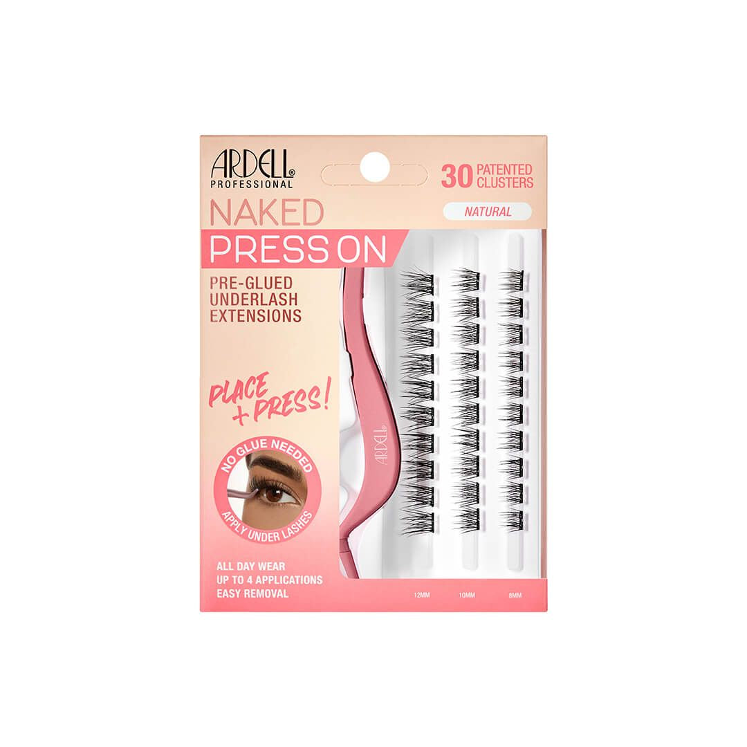 Ardell Natural Pre - glued Naked 30 Press - On Underlash Extensions #32267