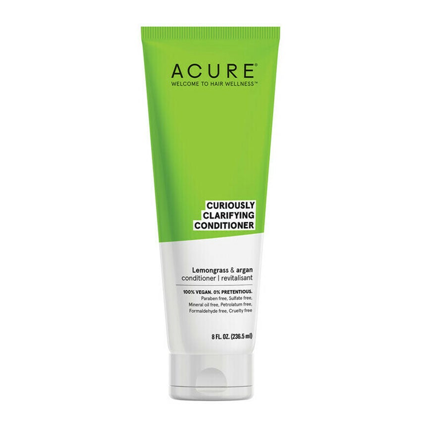 236ml Acure Lemongrass Curiously Clarifying Hair Conditioner