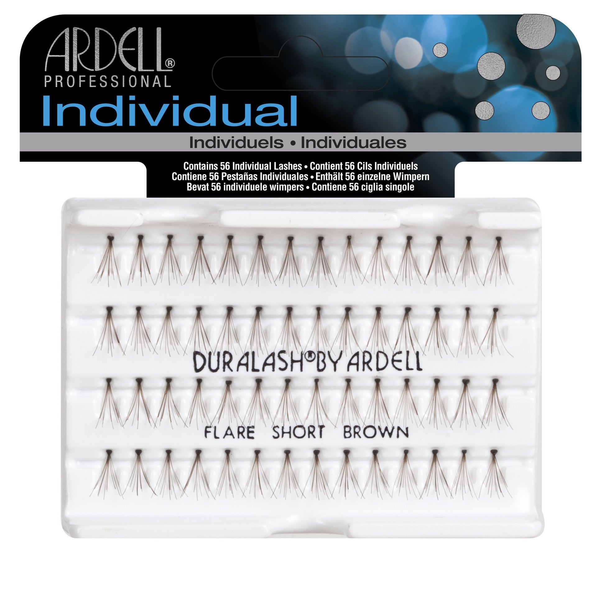 Ardell Short Flare Brown False Eyelashes - Style #65096