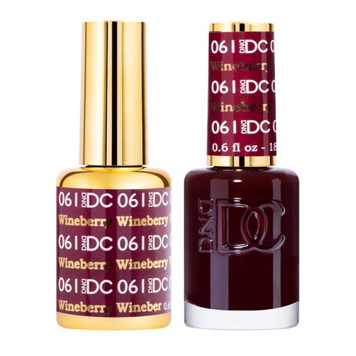 DND DC Gel Polish Duo - Stunning Wineberry Shade #061