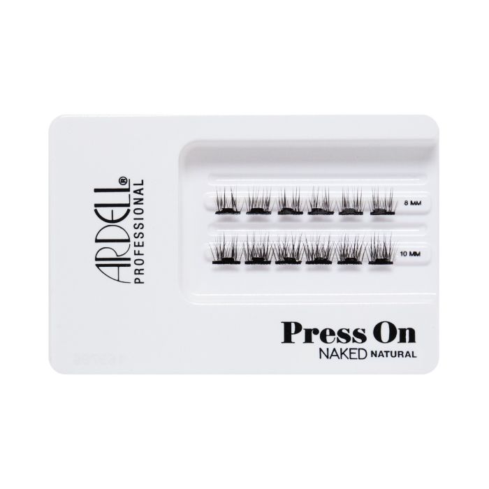 Ardell Mini Naked Natural Press - On Eyelashes, 12 - Piece Set #38610