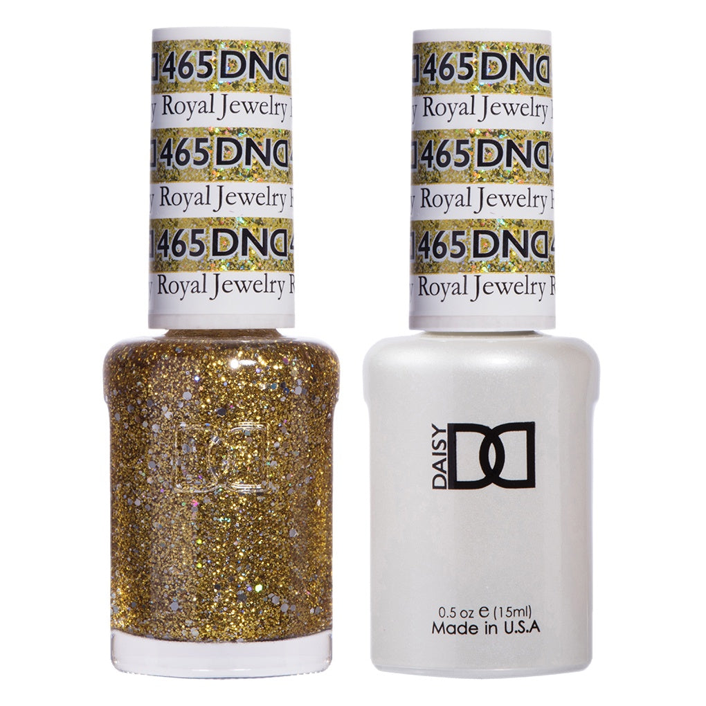 DND Duo Set: Gel Polish and Matching Lacquer in Royal Jewelry Collection #465