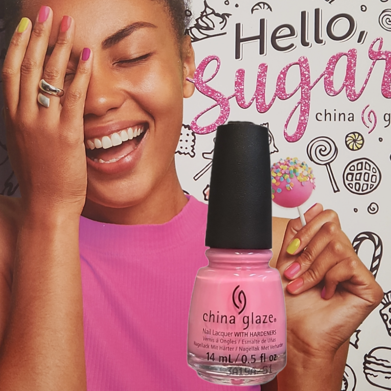 China Glaze Nail Lacquer - Kid in A Candy Store, 0.5 Ounce, Product Code #82891