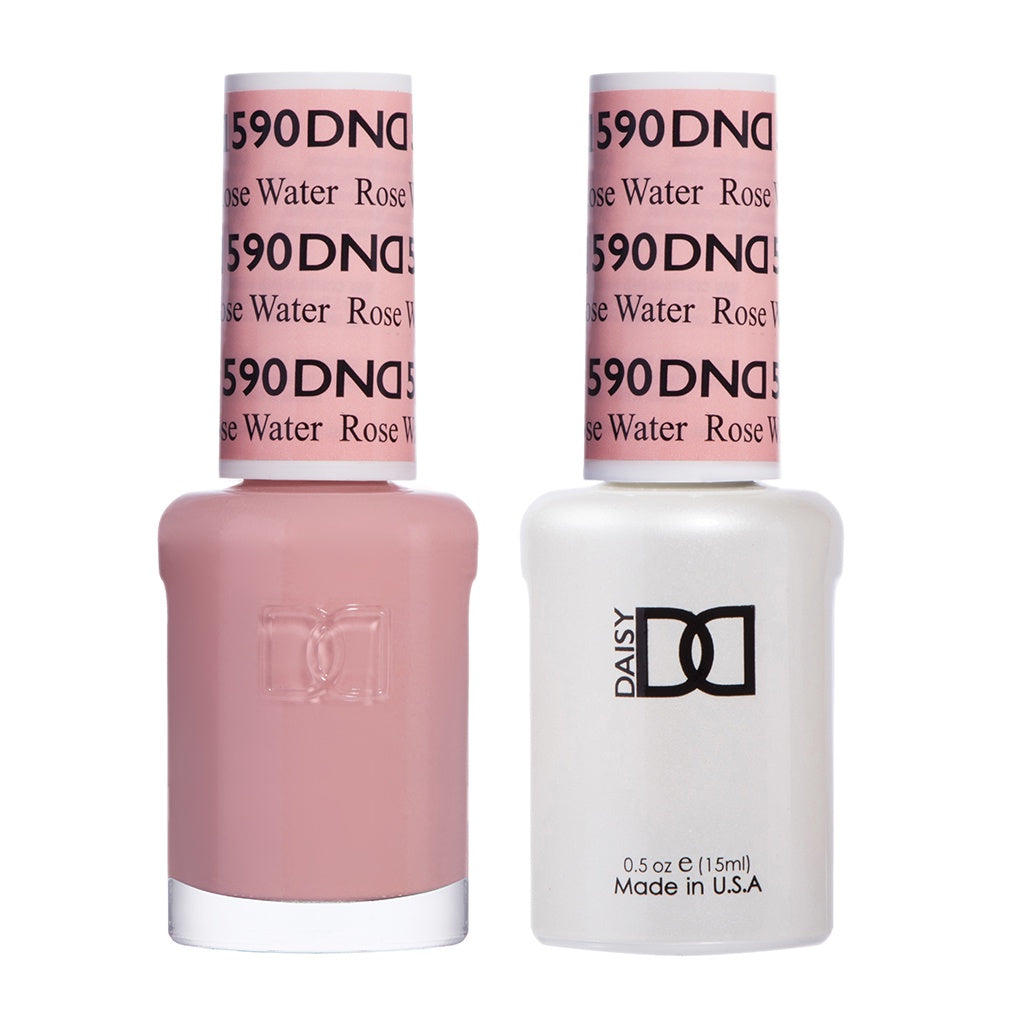 DND Duo Gel & Lacquer Set: Rose Water Shade #590