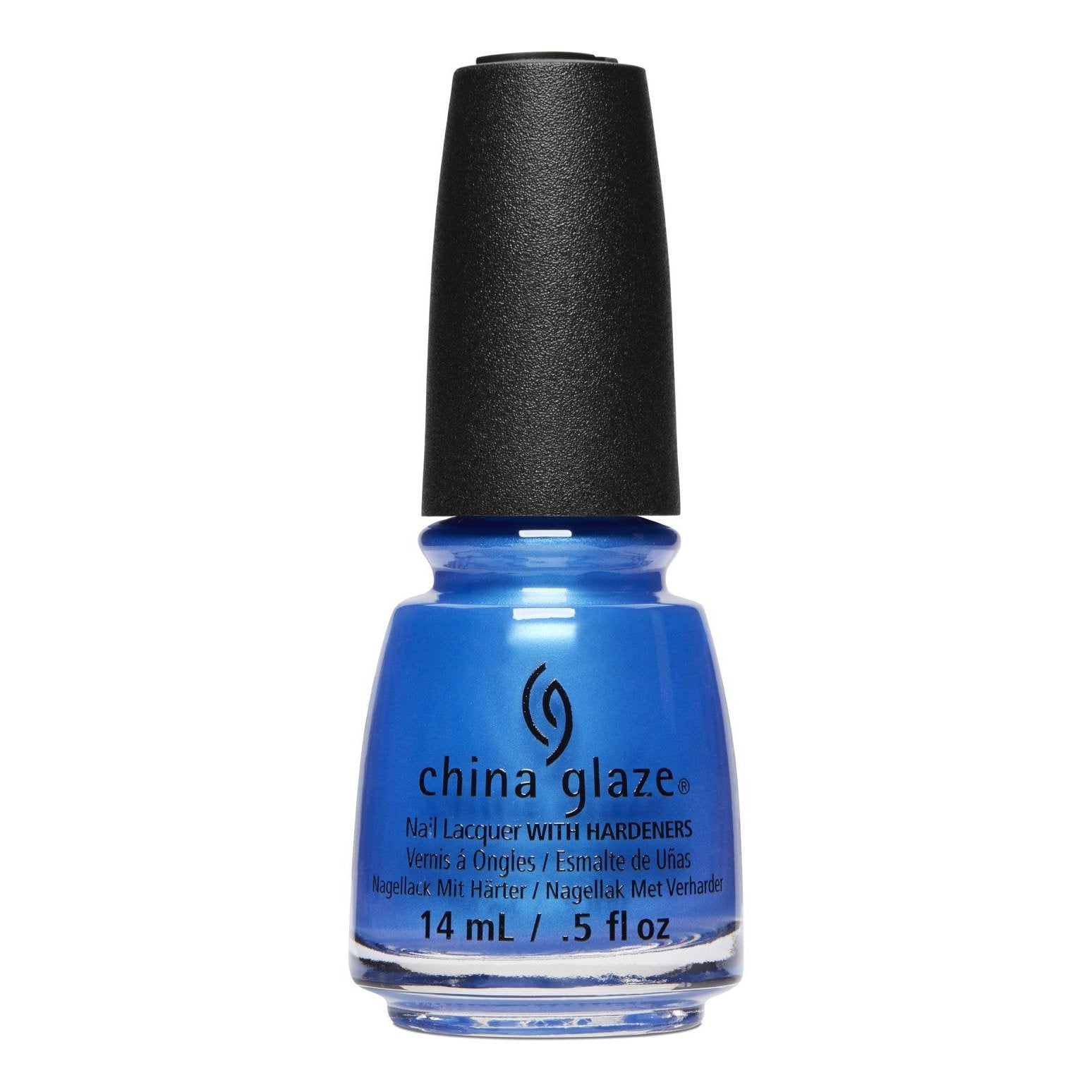 China Glaze Nail Lacquer - Crushin' On Blue with Stunning Blue Shimmer, 0.5 oz, Product #66224