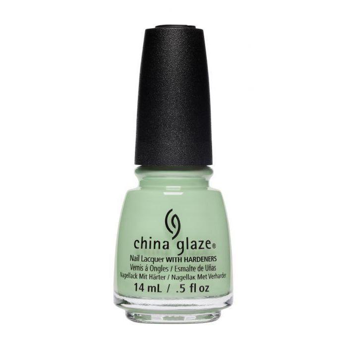 China Glaze 0.5 oz Light Green Creme Lacquer - Spring Jungle #83980