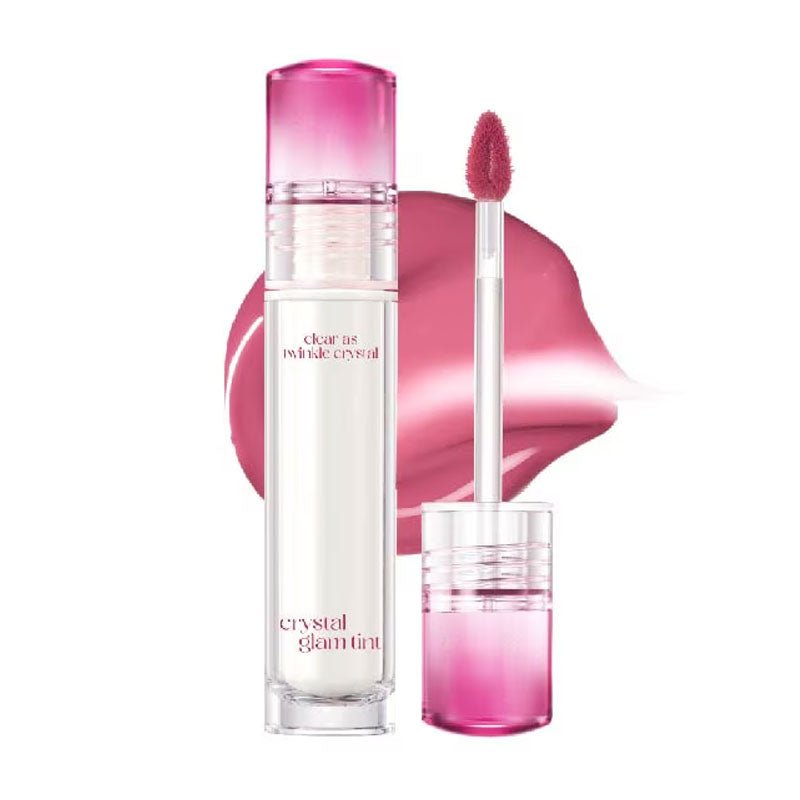 Clio Crystal Glam Lip Tint - 3.4g Glossy and Glowy Formula