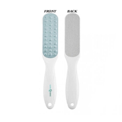 Plastic-Handled Dual Sided Pedicure Foot File for Effective Foot Care