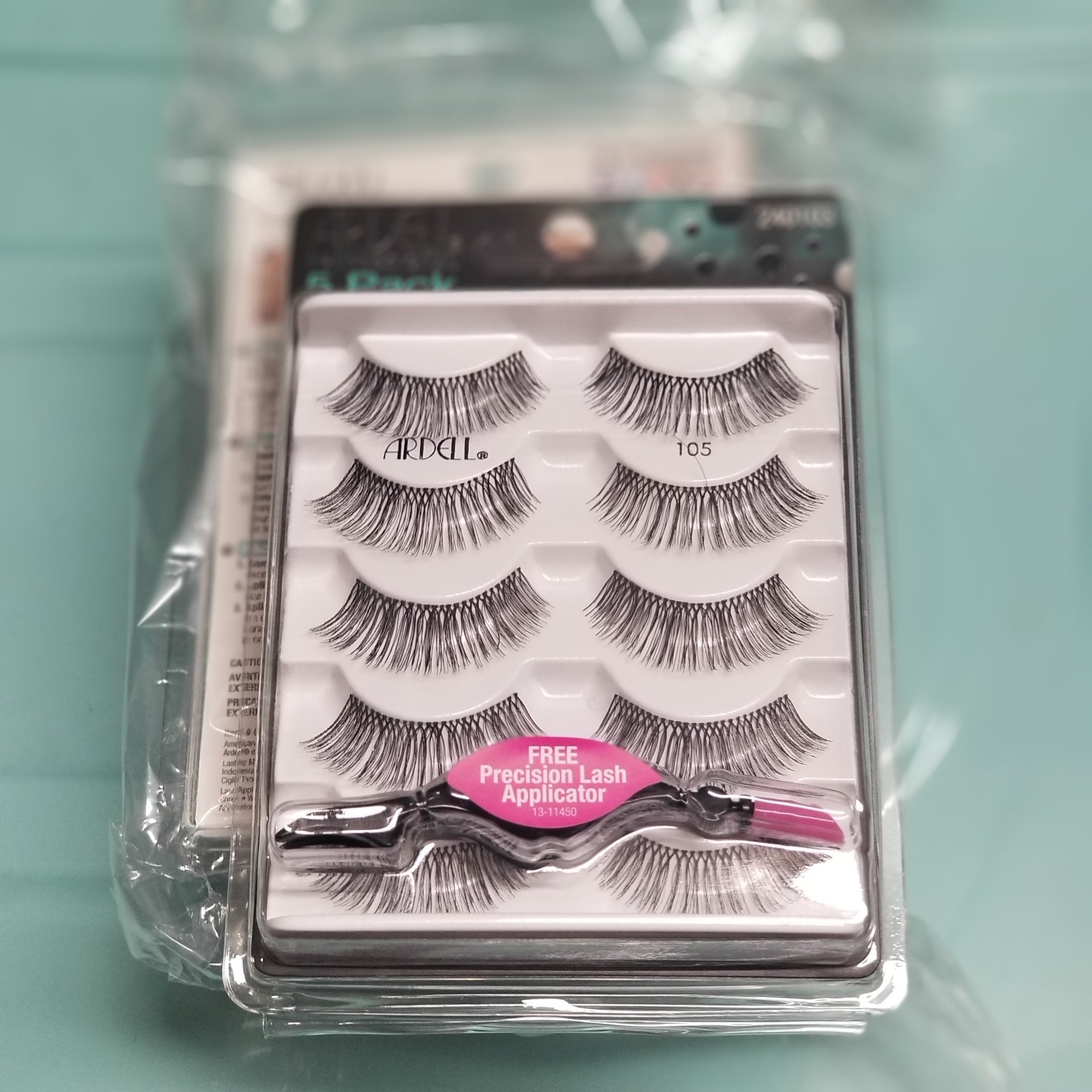 Ardell 6-Pack Black False Eyelashes #105 with Bonus Pair