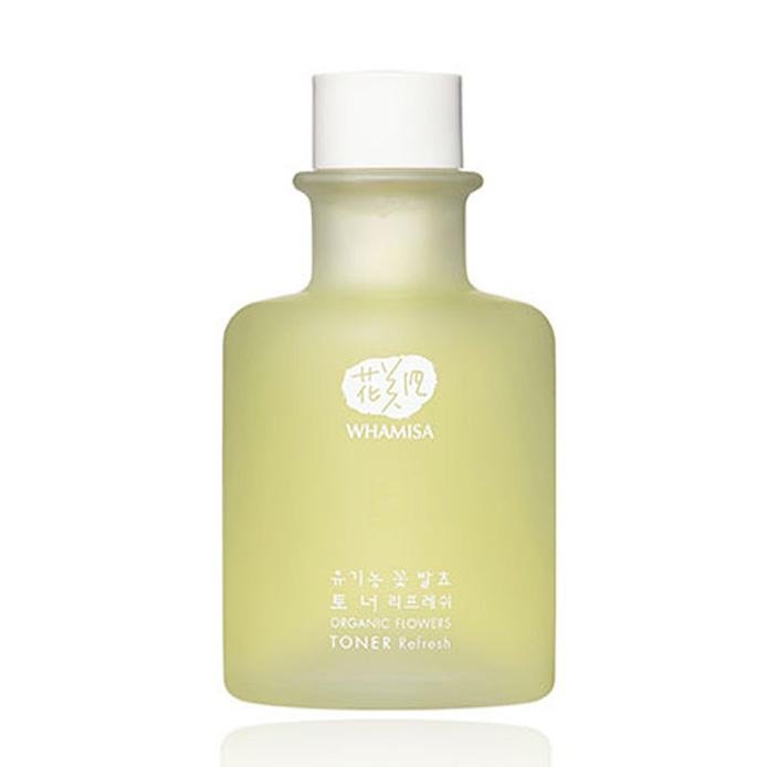 Whamisa Organic Yuja-C Mini Deluxe 33.5ml Flower Toner for Skin Refreshing and Nourishing