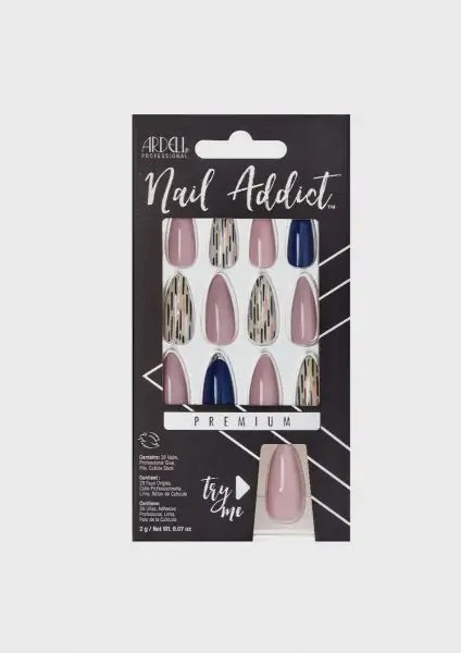 Ardell Nail Addict's Unique Geometric Groove False Nails #51421