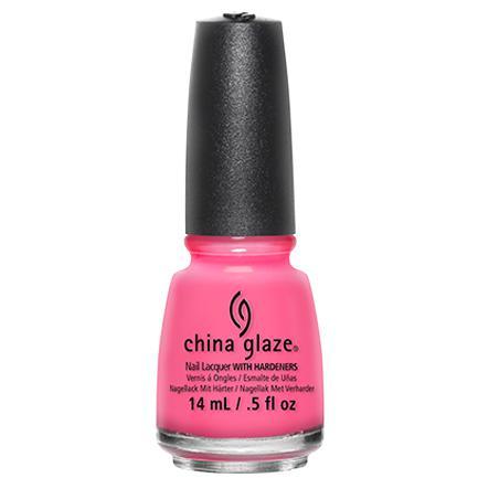 China Glaze 0.5 oz Neon Pink Creme Lacquer - #81320