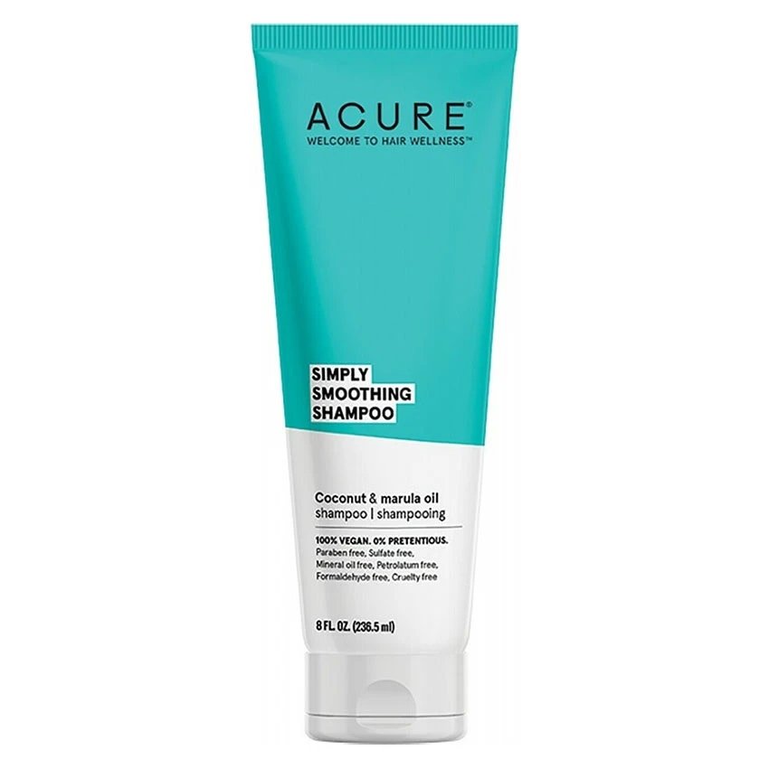 ACURE Coconut Simply Smoothing Shampoo - 236ml for Frizzy Hair Transformation