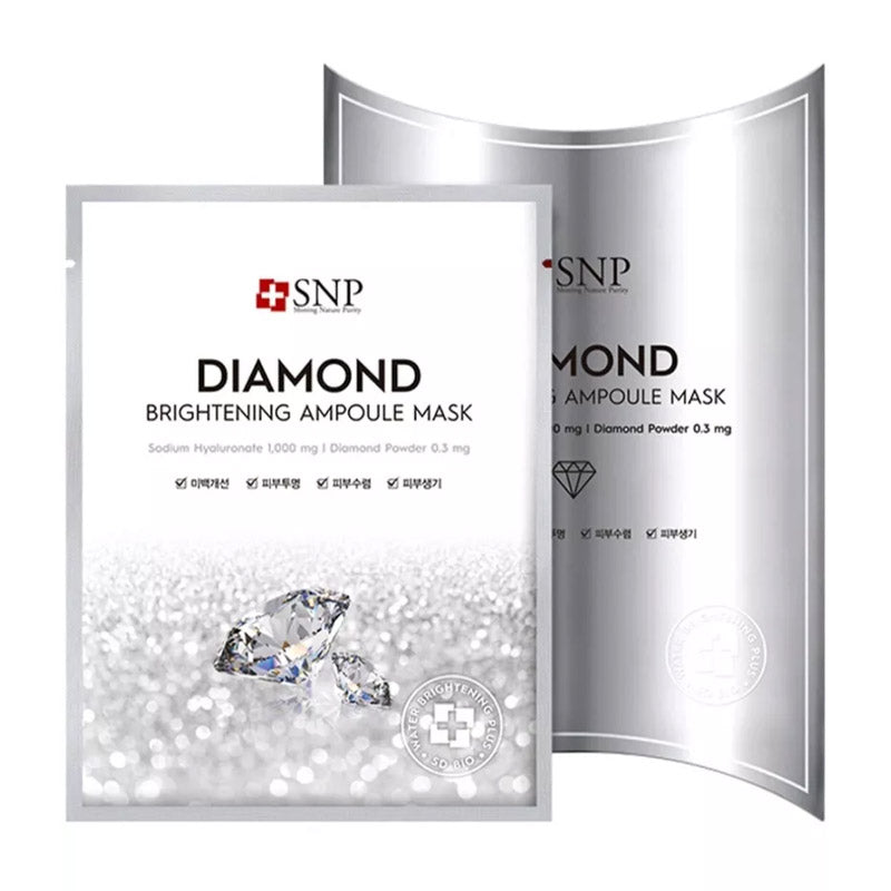SNP Diamond-infused Brightening & Hydrating Ampoule Mask