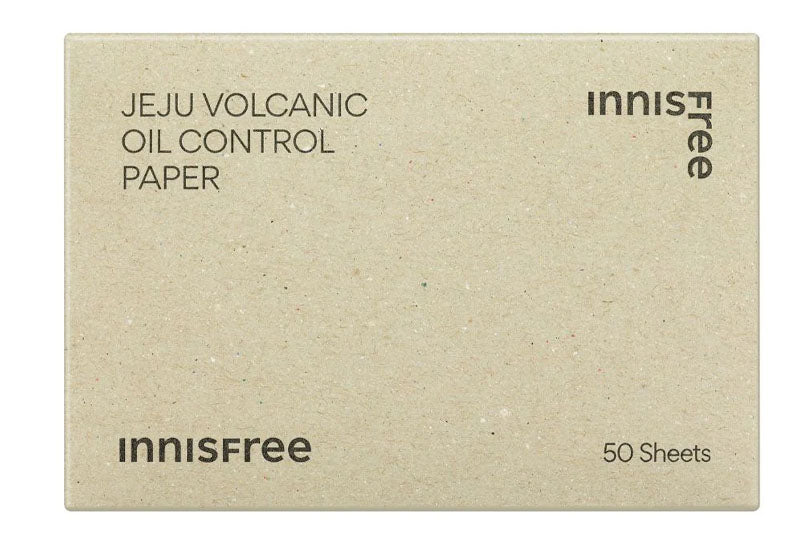 Innisfree Jeju Volcanic Sebum Absorbing Oil Control Paper - Pack of 50 Sheets