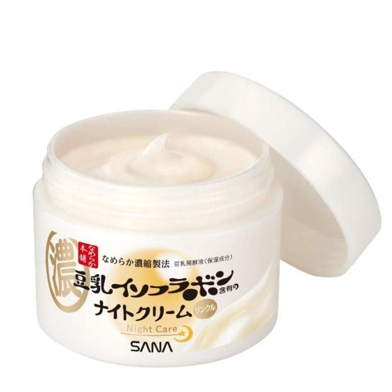 50g Sana Premium Soy Milk Anti - Wrinkle Night Cream for Effective Aging Care