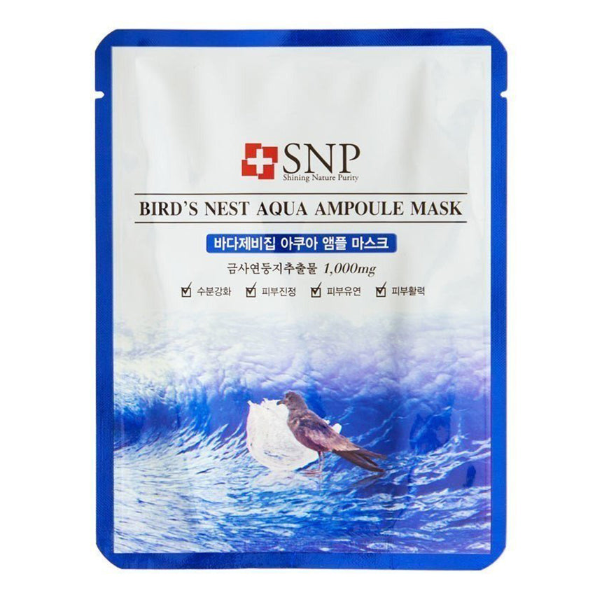 25ml SNP Premium Bird's Nest Hydrating Aqua Ampoule Mask