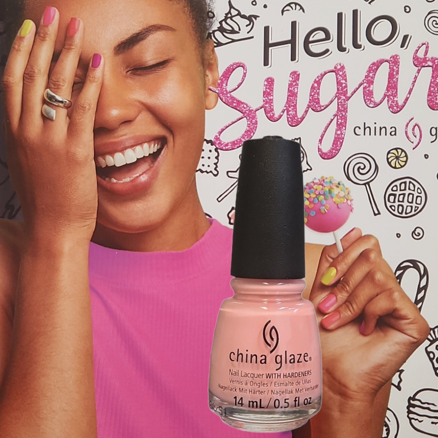 China Glaze 0.5 oz Gimme Suga Lacquer #82890 for 2023